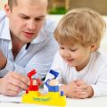 Double Hammer Game Toy Mini Child Funny Toys For Children Parent-child Interaction Desktop Game Hammer Stress Family Toys.