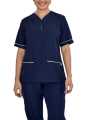 Women’s Cotton Workwear Scrub Set with V-Neck Design Healthcare.