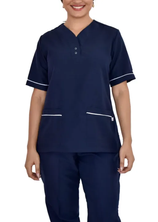 Women%E2%80%99s%20Cotton%20Workwear%20Scrub%20Set%20with%20V-Neck%20Design%20Healthcare%20-%20Image%206