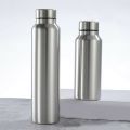 650ml/1000ml Stainless Steel Sport Water Bottle Single-layer Rugged Water Cup Metal Flask Drinkware Camping Sports Gym.