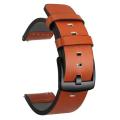 High Quality Leather Watch Strap Universal 18mm 20mm 22mm 24mm Watch band For Samsung Galaxy Watch 46mm 42mm Active 2 40 44mm Samsung Galaxy Watch 41mm 45mm Watch Band. 