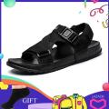 Men Sandals Mesh Comfortable Light Gladiators Casual Beach Sandals For Men Flat Black Summer Sandals Men Shoes.