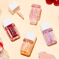 Kiss Beauty Water-Sensitive Transparent Lip Oil Dudu Lip Moisturizing Moisturizing Lip Honey Pearl with Flash Mirror Lip Glaze.