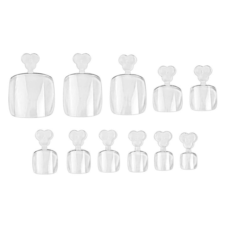 550%20Pcs%20Full%20Cover%20Toenail%20Ultra%20Thin%20Natural%20Clear%20Press%20On%20Toe%20Foot%20Nails%20Tips%20Artificial%20Acrylic%20Nail%20Art%20Manicure%20Tool%20-%20Image%205