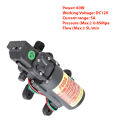 High Pressure Water Pump, DC 12V Self Priming Water Pump 60W. 