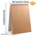 Sketch art & drawing Book, Spiral Cartridge paper For Artists A5/A4/A3.