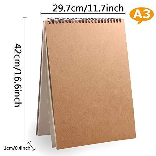 Sketch%20art%20&%20drawing%20Book,%20Spiral%20Cartridge%20paper%20For%20Artists%20A5/A4/A3%20-%20Image%202