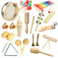 Musical Instruments Toys for Toddler Montessori Baby Wooden Percussion Instruments Xylophone Toy Preschool Educational Music Toy. 