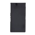 Sony Xperia Z Ultra XL39H Super Frosted Shield Back Case - Black. 