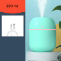 220ml Mini Air Humidifier Aroma Essential Oil Diffuser with LED Night Lamp. 