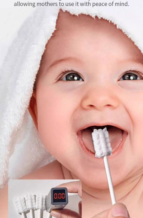 Baby%20oral%20cleaning%20cotton%20swab%20baby%20gauze%20deciduous%20teeth%20cleaning%20tongue%20coating%20cleaner%20children's%20cotton%20swab%20newborn%20toothbrush%20-%20Image%202