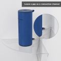 2Pcs Acrylic Corner Shelf Floating Wall Storage Shelf Display Speaker Organizer Bedroom Kitchen Storage Holder,Clear. 