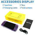 X39 Pro Handheld Game Console With 4000+ Games 4.5-Inch IPS Screen 3000mAh Rechargeable Battery Game Console Ideal Gift For For Kids Men Women.