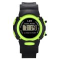 Children Boys And Girls Black Color Circle Waterproof Electronic Watches Digital Watches Children Sports Watches. 