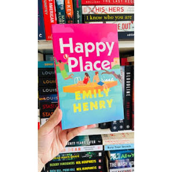 Happy Place by Emily Henry  ( Premium Paper and Matte Cover )  - Delights