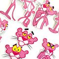 10PCS Cartoon Pink Panther Stickers Skateboard Fridge Motorcycle Luggage Guitar Waterproof DIY Cool Sticker Kid Toy Decals Gift.