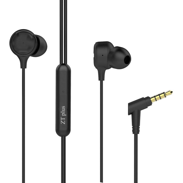 ZT Plus Super Bass Earphones 3.5mm Jack With Microphone Headphones