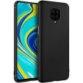 For Xiaomi Poco M2 Pro Premium Silicone Matte Soft Phone Case - Black.
