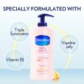 400ML Vaseline Nicotinamide Whitening Body Lotion Skin Care Healthy White Body Brightening Lotion Contains Vitamin B3.