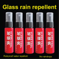 Glass Cool High-Performance Anti Rain Spray for Windshield – Anti Rain Helmet Film & Sticker Compatible 5 Pcs. 