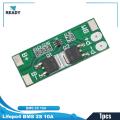 Lifepo4 BMS 2S 10A 6.4V Battery Charge Protection Board MOS BMS PCM For Power Bank Cell Pack Charging Module.