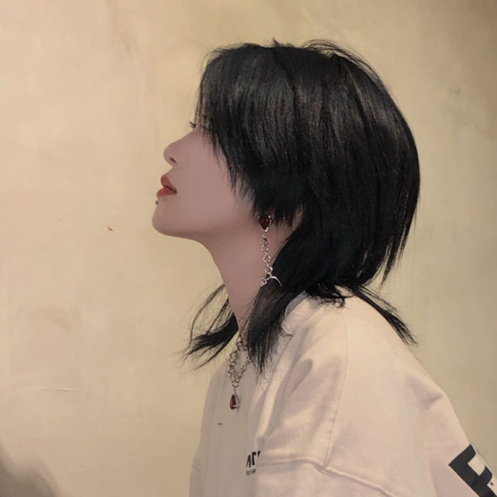%5B%20New%20%5D%20Wolf%20Tail%20Wig%20Men's%20Short%20Hair%20Korean%20Style%20Handsome%20Sweet%20Cool%20Anchovy%20Short%20Straight%20Hair%20Men%20and%20Women%20Can%20Wear%20Headgear%20-%20Image%203