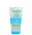 Simple Water Boost Micellar Facial Gel Wash for Hydrated Dewy-Fresh Skin 150ml. 