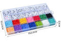 Beads kit Glass Beads For Jewellery Making kit Beads kit Glass Beads For Jewellery Making kit DIY Beads Set Bracelet Making Kit For Kid Creative Necklaces With Letter Art And Craft Toys Girls Gift.