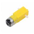 3V ~ 6V DC  Yellow Gear Motor for Robot Wheel (1 pcs ). 