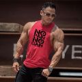 Brand gym clothing no pain no gain stringer tatop men bodybuilding tanktop singlet fitness sleeveless vest muscle Undershirt.