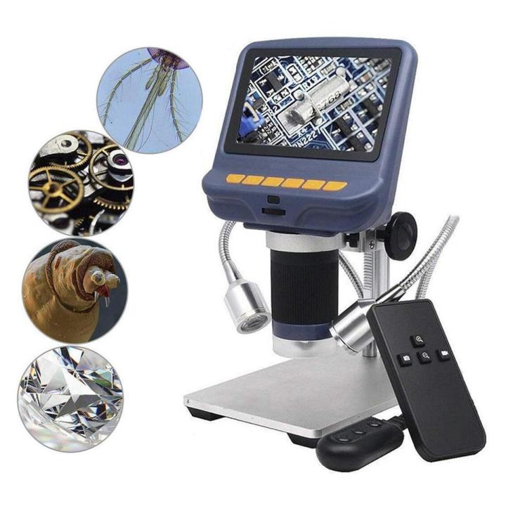 Desktop Mini Microscope 220X Magnification USB Digital Microscope 4.3 ...