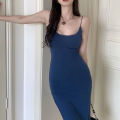 Sleeveless Dress Women Floral A-line Elegant French Style Summer Dresses. 