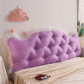 Long Pillow Sleeping Double Bed Bedhead Cushion Cute Princess Back-to-Back Tatami Bed Head Soft Bag Removable and Washable. 