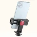 Ulanzi ST-06 Camera Hot Shoe Phone Tripod Mount 360 Rotation Cold Shoe Monitor Phone DSLR Mount Adapter for Gimbal Mic LED Light. 