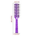 Random Color Vent Brush Hair Brush 7 Row Vent Brush With Ball Tipped Bristles for Men and Women.