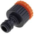 1-Piece 1/2-inch and 3/4-inch Garden Tap and 16mm Hose Pipe Connectors for Water Tap to Hose Pipe Connector Joiner Fitting Quick Coupler Adapter Tap to Water Hose Pipe Connector.. 