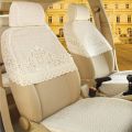 Car seat covers lace gulps half seat cover 1 set - white (universal).