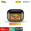 Awei T29 Pro Earbuds True Wireless RGB Lightning BT 5.1 Smart Touch Control IPX6 Waterproof Wireless Gaming Earphones. 