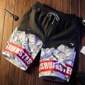 Men's shorts, summer trend, beach pants, men's loose casual pants, medium pants, large pants, men's plus size pants, thin. 