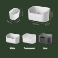 Matte Cosmetic Organizer Bathroom Bedroom Desktop Storage Box for Make Up Lipstick Perfume Skincare Cosmetic Tray Case Box.