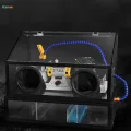 Transparent Acrylic Cover Dust Cage for Grinding Machine Grinding Table. 