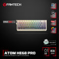 FANTECH MK922 ATOM HE68 PRO Wireless Gaming Mechanical Keyboard RETRO Beige.