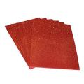 10 pcs Set of Red Glitter Foam Sticker Sheet - A4. 
