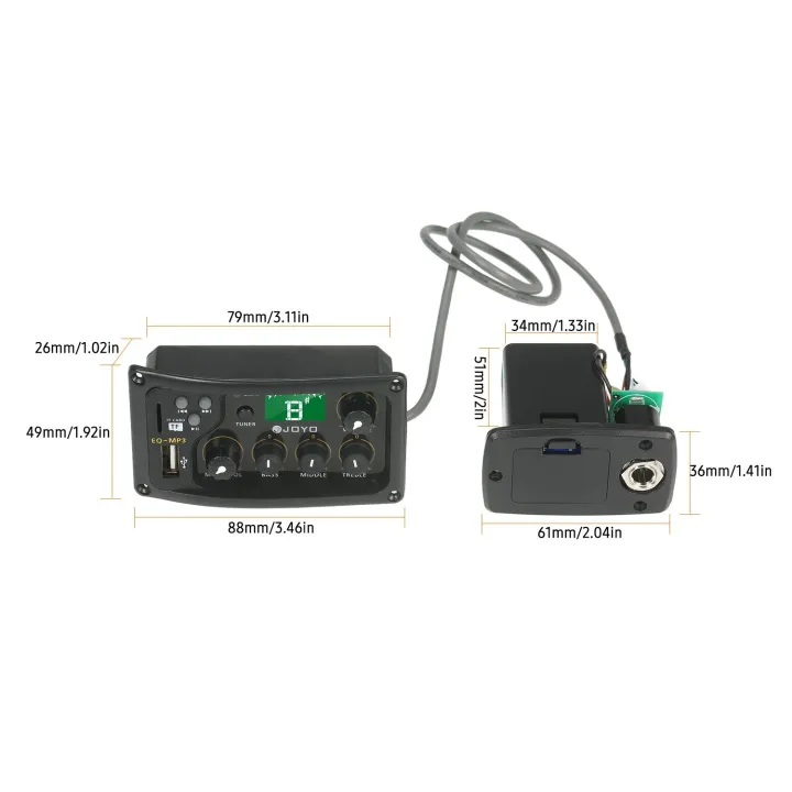 JOYO%20EQ-MP3%203-Band%20EQ%20Equalizer%20System%20Acoustic%20Guitar%20Preamp%20EQ%20Equalizer%20Piezo%20Pickup%20LCD%20Tuner%20Amplifier%20-%20black%20-%20Image%202