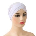 high quality criss cross muslim hijab inner hat underscarf pull on islamic scarf turban caps full headcover women headwrap.