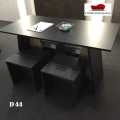 FurnitureShala Mini Conference Table / Mini dining Table / dining space-(4ft/2.5ft/2.5ft). 