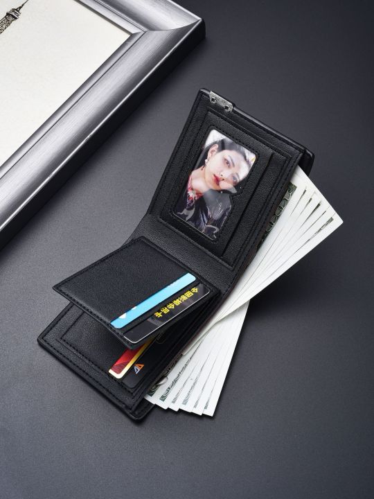 Men's%20Short%20Wallet%20Casual%20Retro%20Multi%20Card%20Slots%20Wallet%20Large%20Capacity%20Wallet%20Coin%20Purse%20Factory%20Wholesale%20-%20Image%202
