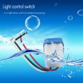 Sensor switch AC DC 12V street lights automatic control light light day and night detection control bright dark town countryside.
