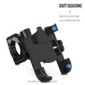 Gristel C1 Aluminum Allay Metal Bike Mobile Holder For mobile phone bracket motorcycle bicycle takeaway rider -Black Easy to Use an.