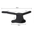 Adjustable Gym Sports Care Single Shoulder Support Back Brace Guard Strap Wrap Belt Band Pads Black Bandage Men Women. 